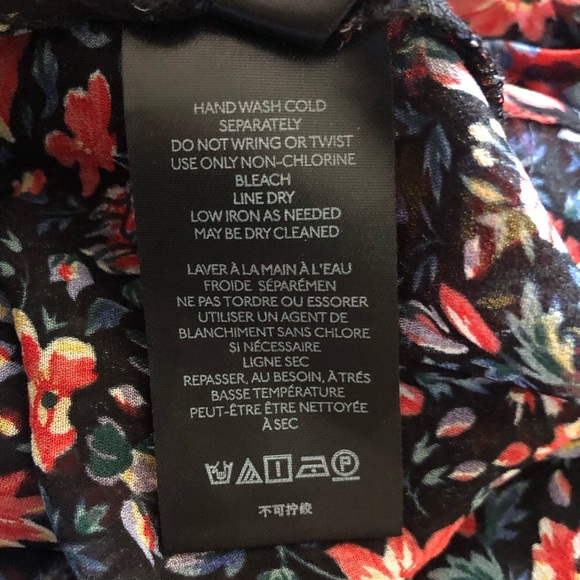 ANTHROPOLOGIE Helen Boho Floral Sheer Tunic Dress Size Medium - Picture 13 of 13